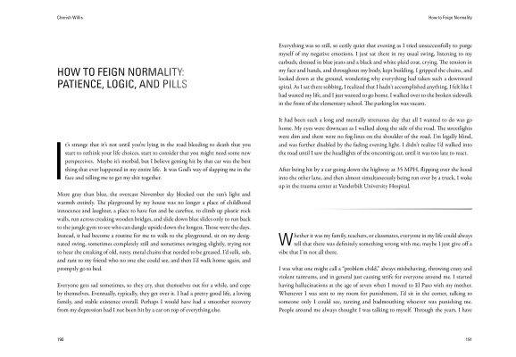Excerpt from Cherish Willis's chapter